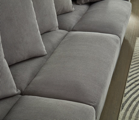 Modular Sectional Sofa,5 Seater Oversized Convertible L & U Shaped Couch, Corduroy Fabric - sold by Home Elegance USA