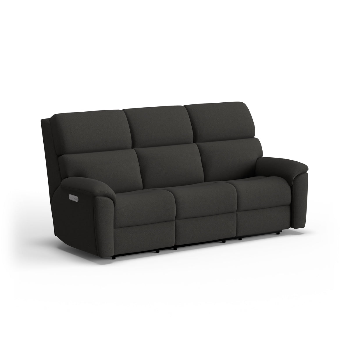 Porter Transitional Power Reclining Sofa With Console & Power Headrests & Lumbar | Flexsteel