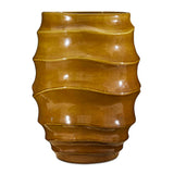 Canyon Wave Indoor-Outdoor Earthy Planter - Light Brown by Uttermost - View 1