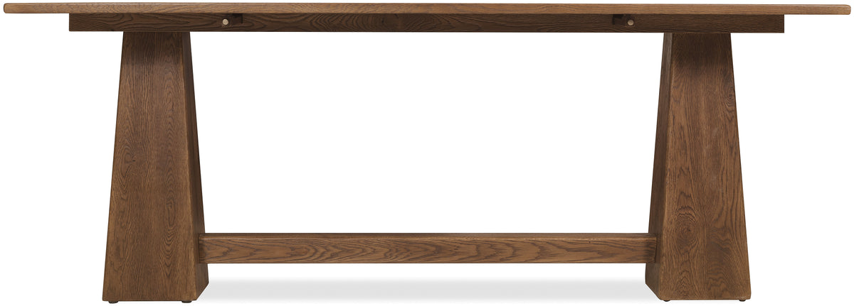 Driftwood Flip-Top Console Table Medium Wood - Dark Brown by Hooker Furniture - View 6