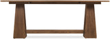 Driftwood Flip-Top Console Table Medium Wood - Dark Brown by Hooker Furniture - View 6