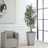 Sonora Olive Tree In Planter - Gray / Green by Uttermost - View 3