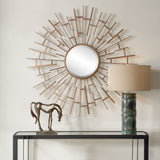 Tangled Round Mirror - Bronze by Uttermost - View 2