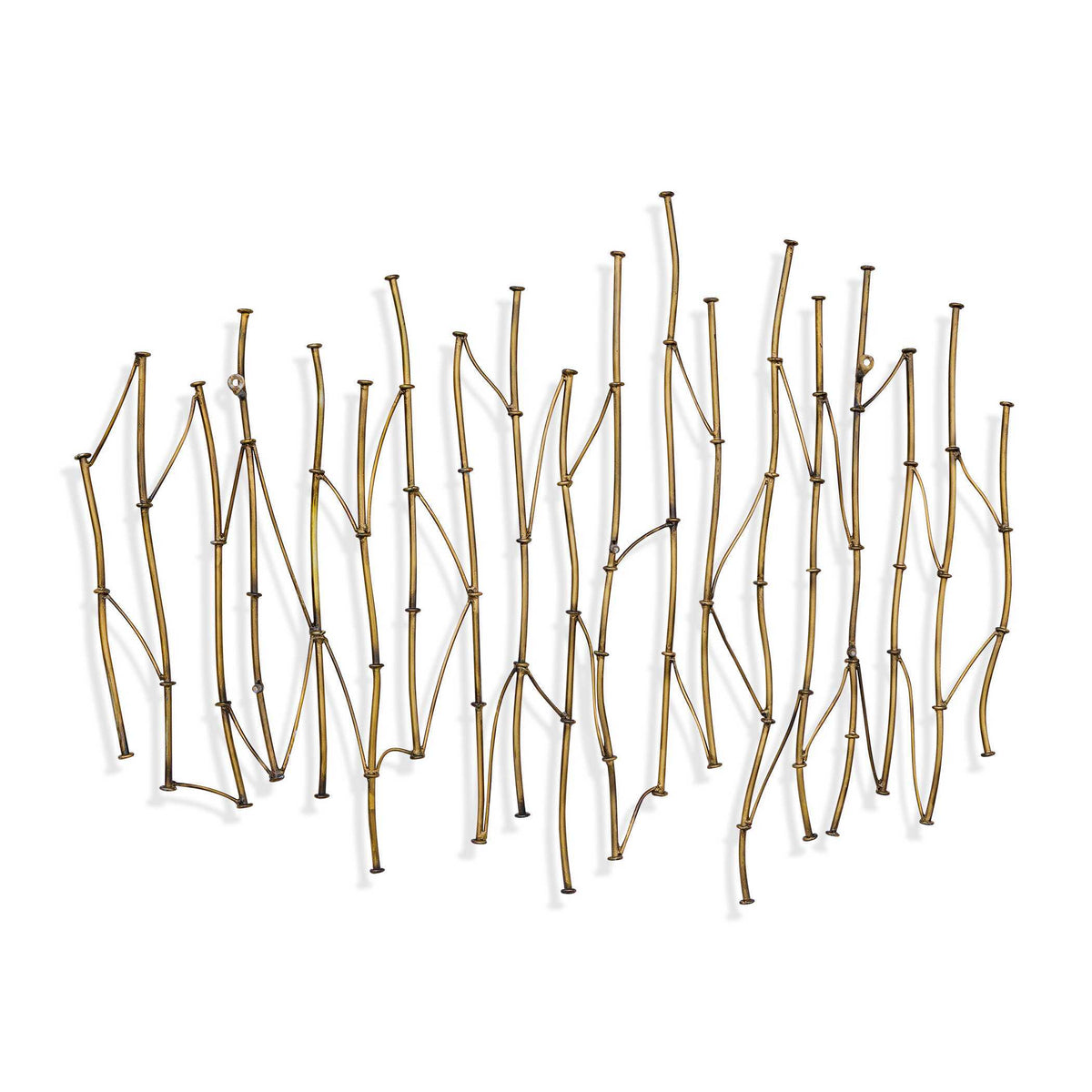 Nature's Rhythm Metal Wall Decor - Gold by Uttermost - View 1