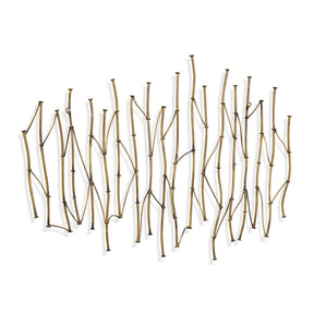 Nature's Rhythm Metal Wall Decor - Gold by Uttermost - View 1