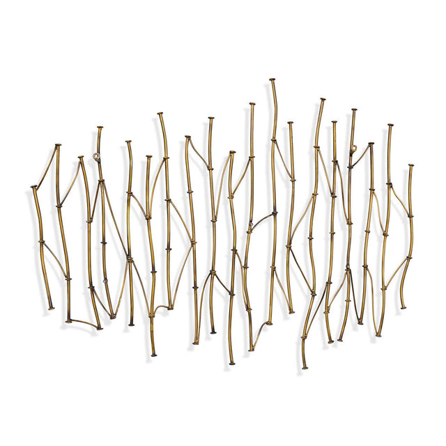 Nature's Rhythm Metal Wall Decor - Gold by Uttermost - View 1