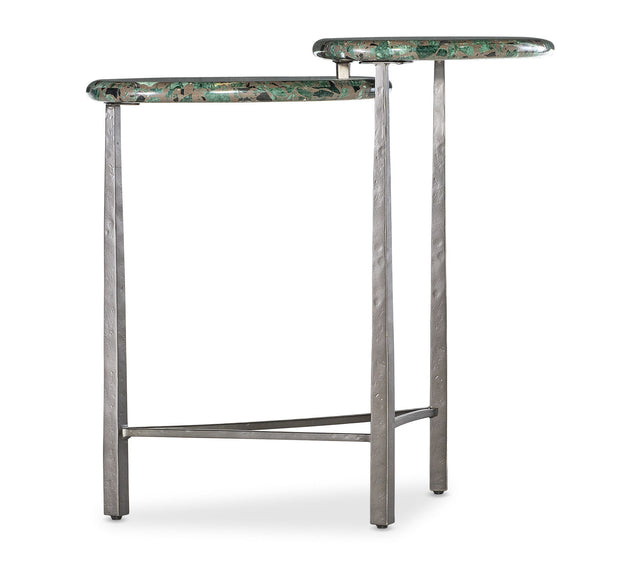 Commerce And Market Antares End Table - Green / Silver by Hooker Furniture - View 1