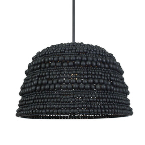 Persephone Bead 1 Light Pendant - Black by Uttermost - View 1