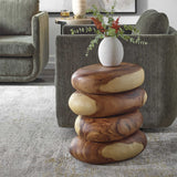 Carrillo Modern End Table - Light Brown by Uttermost - View 3