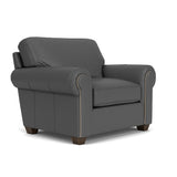 Carson Leather Chair, Nailhead Trim | Flexsteel