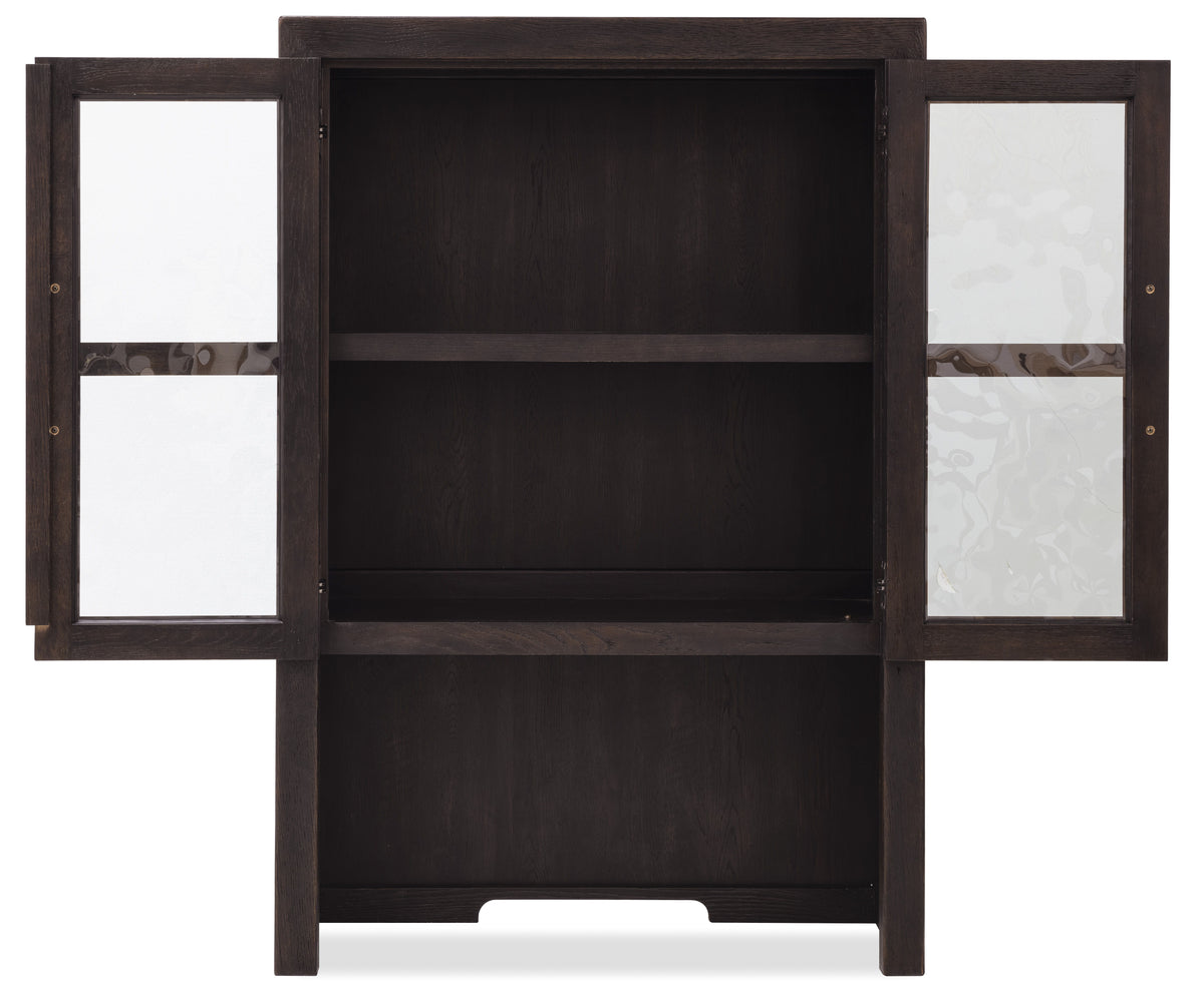 Driftwood Bookcase Hutch Burnt Timber - Dark Brown by Hooker Furniture - View 4