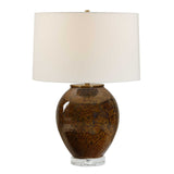 Rye Glazed Table Lamp - Dark Brown by Uttermost - View 1