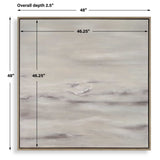 Trance Hand Painted Abstract Art - Gray by Uttermost - View 7