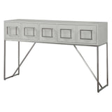 Abaya Console Table - White by Uttermost - View 3