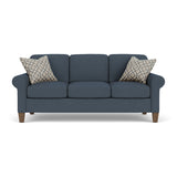 Moxy Fabric Sofa, Curved Sock Arms | Flexsteel