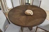 Athens Round Dining Table - Chocolate Brown | Flexsteel