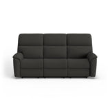 Porter Transitional Power Reclining Sofa With Console & Power Headrests & Lumbar | Flexsteel
