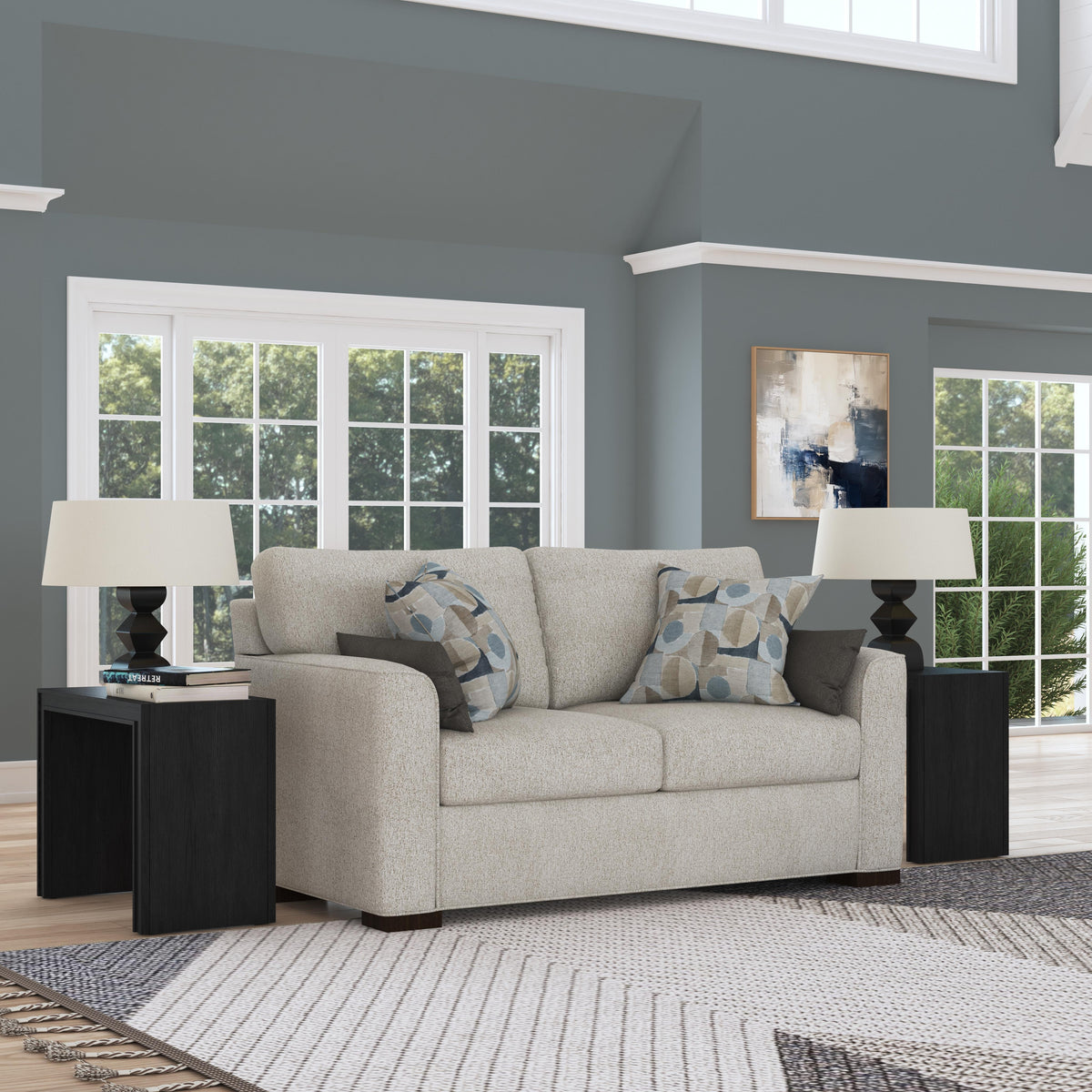 Jasper Fabric Loveseat | Flexsteel