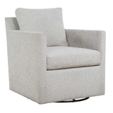 Tisdell Swivel/Glider Chair Cream - White by Uttermost - View 4