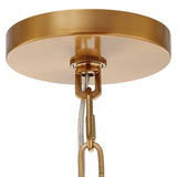 Welkin 6 Light Modern Chandelier - Gold by Uttermost - View 8