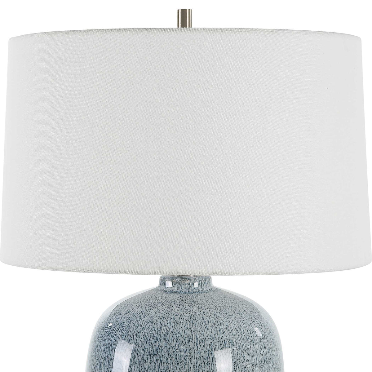 Jubilee Table Lamp Sky Blue - Light Blue by Uttermost - View 5