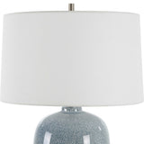 Jubilee Table Lamp Sky Blue - Light Blue by Uttermost - View 5