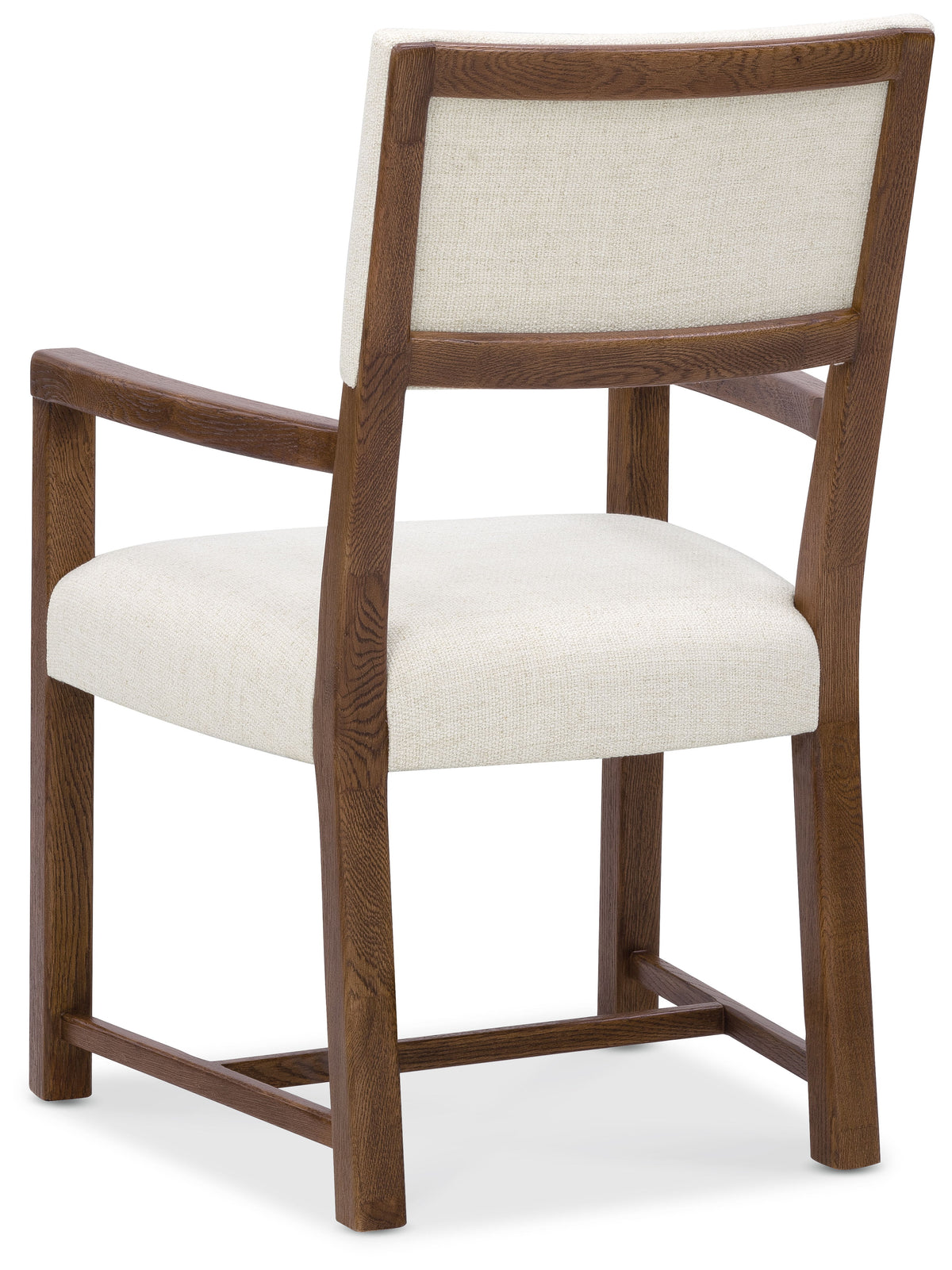 Driftwood Upholstered Arm Chair (Set of 2) Beige / Worn Saddle - Beige / Dark Brown by Hooker Furniture - View 3