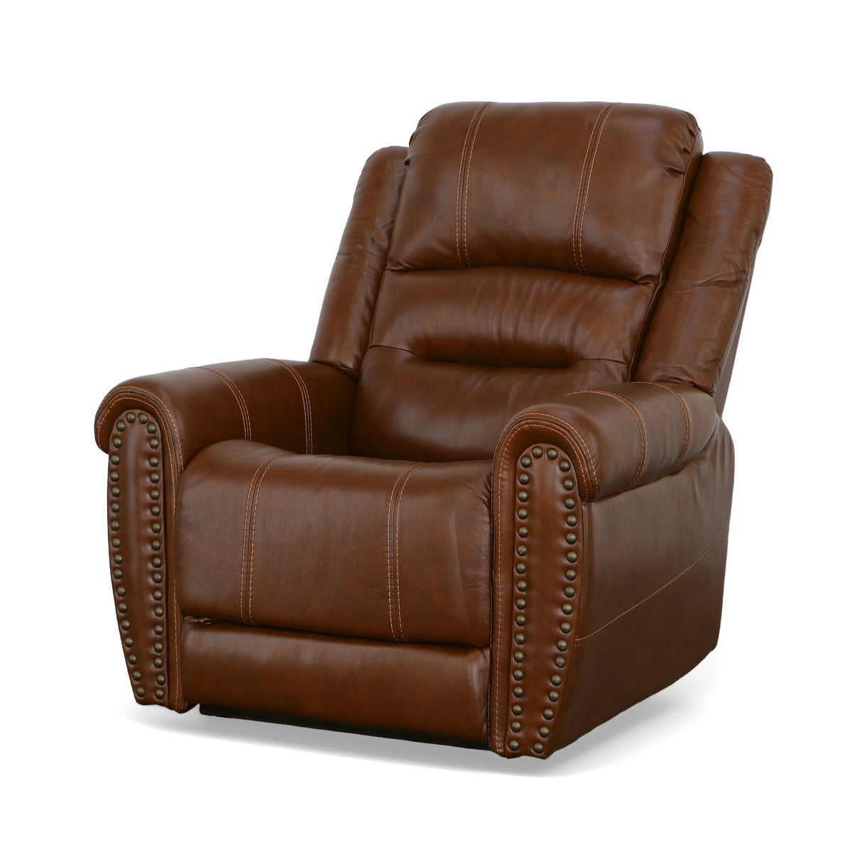 Oscar Power Lift Recliner With Right-Hand Control & Power Headrest - Grizzly | Flexsteel