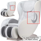 Massage Chairs SL Track Full Body and Recliner, Shiatsu Recliner, Massage Chair with Bluetooth Speaker-Beige Home Elegance USA