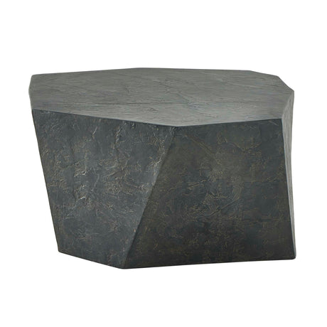 Parra Outdoor Coffee Table Slate - Black by Uttermost - View 10