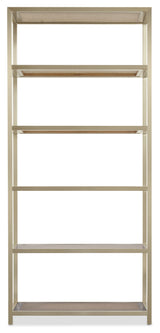 Melange 85" Etagere - Gold by Hooker Furniture - View 5