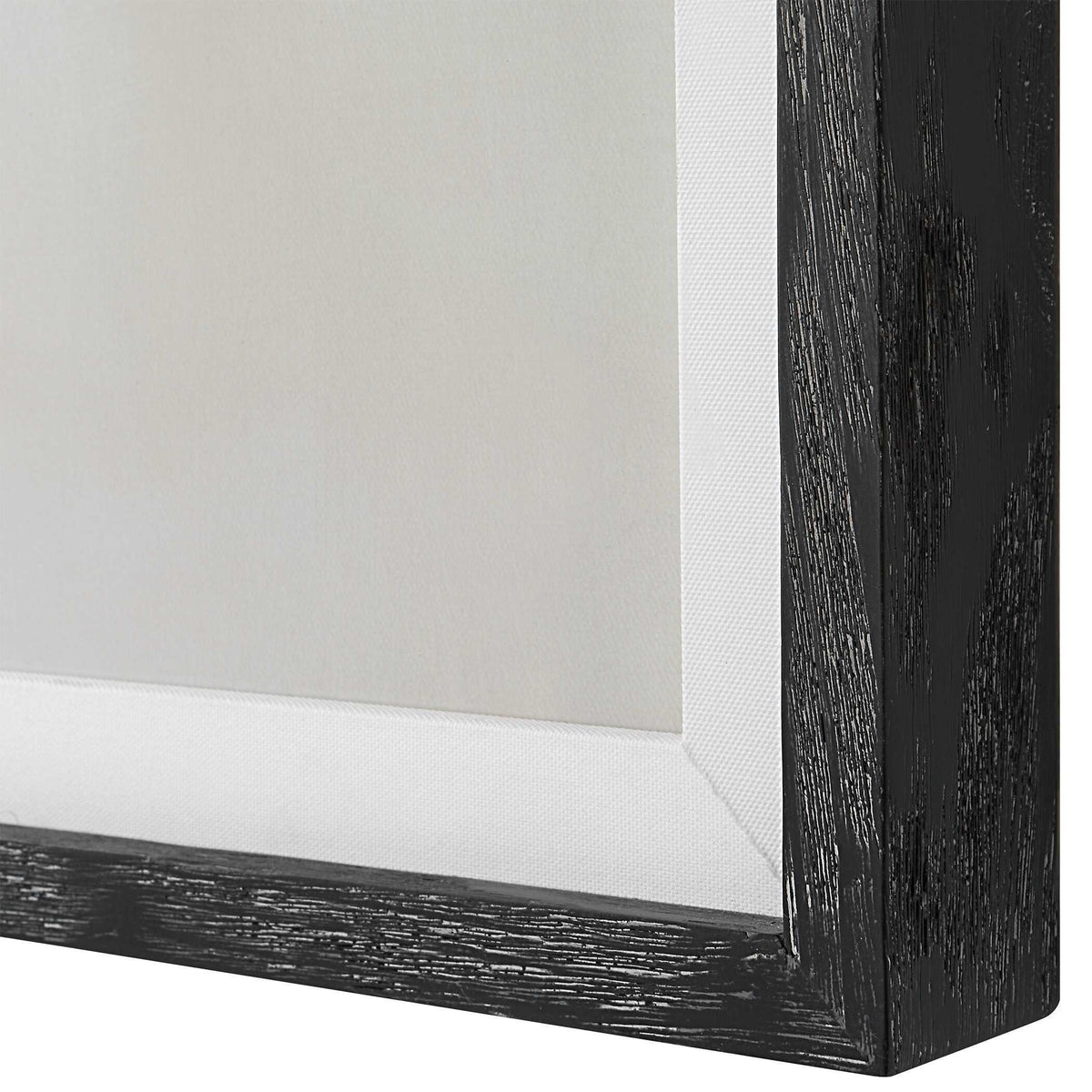Terra Nova Abstract Framed Print - Beige / Blue by Uttermost - View 5