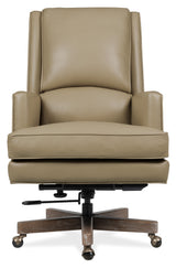 Wright Executive Swivel Tilt Chair - Beige / Dark Brown by Hooker Furniture - View 6