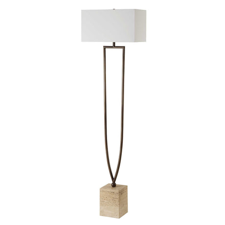 Fork In The Road Floor Lamp - Dark Brown by Uttermost - View 4