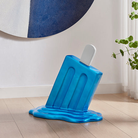 Pop Art Décor, Metallic Blue  | Finesse - Home Elegance USA
