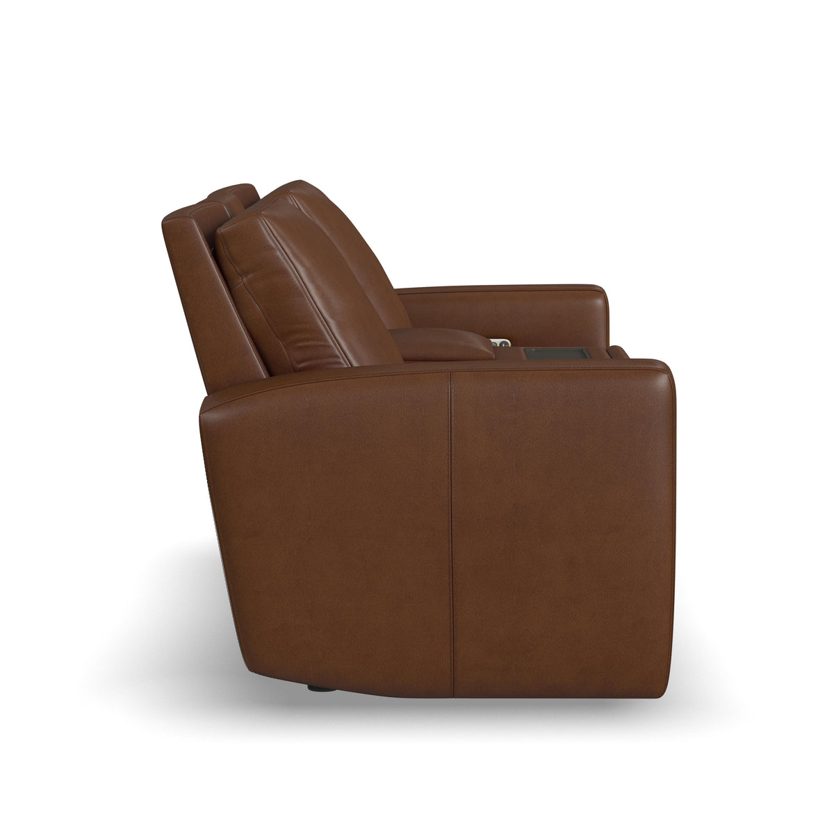 Aria Power Reclining Loveseat With Console - Sedona | Flexsteel