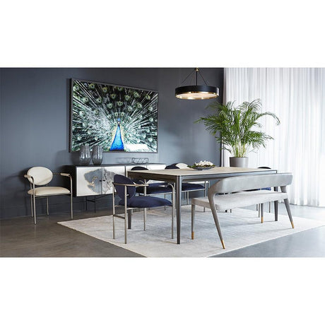 Brilliant Plumage - 72" X 48" - Charcoal Frame | Sunpan