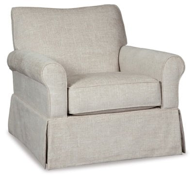 Ashley Quartz Searcy Swivel Glider Accent Chair - A3000006 - Home Elegance USA - 1