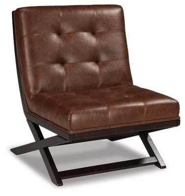 Ashley Brown Sidewinder Accent Chair | Home Elegance USA