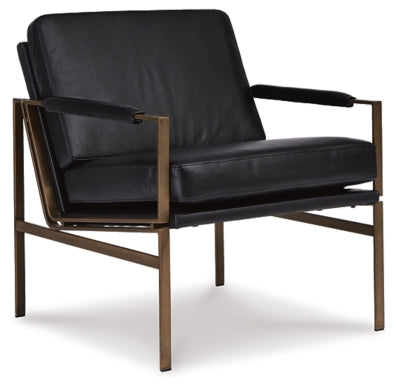 Ashley Black Puckman Accent Chair