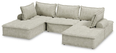Ashley Taupe Bales A3000244A5 5-Piece Modular Seating