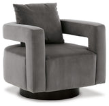 Ashley Otter Alcoma Swivel Accent Chair | Home Elegance USA