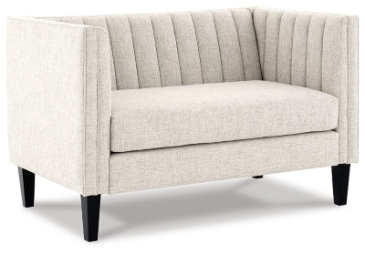 Ashley Linen Jeanay Accent Bench