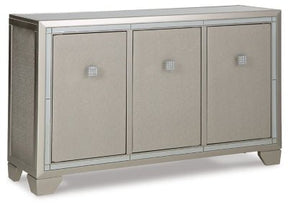 Ashley Champagne Chaseton Accent Cabinet | Home Elegance USA