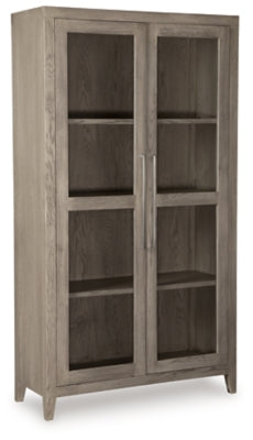 Ashley Warm Gray Dalenville Accent Cabinet