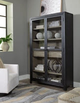 Ashley Black/Gray Lenston Accent Cabinet - A4000507 - Home Elegance USA - 6