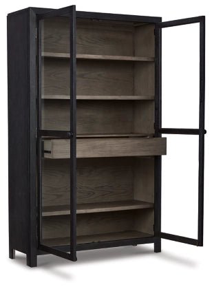 Ashley Black/Gray Lenston Accent Cabinet - A4000507 - Home Elegance USA - 5