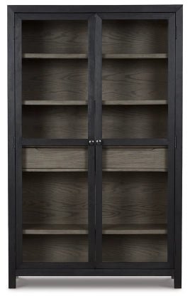 Ashley Black/Gray Lenston Accent Cabinet - A4000507 - Home Elegance USA - 4