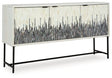 Ashley White/Gray Freyton Accent Cabinet | Home Elegance USA