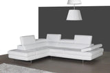 A761 Italian Leather Sectional | J&M | Home Elegance USA